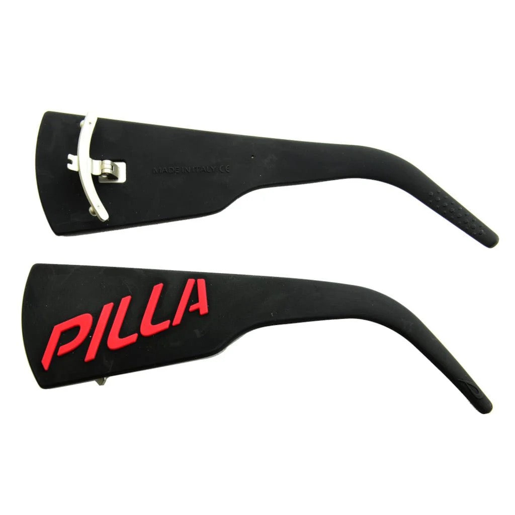 OUTLAW X6 XW TEMPLES - Red & Black blinder