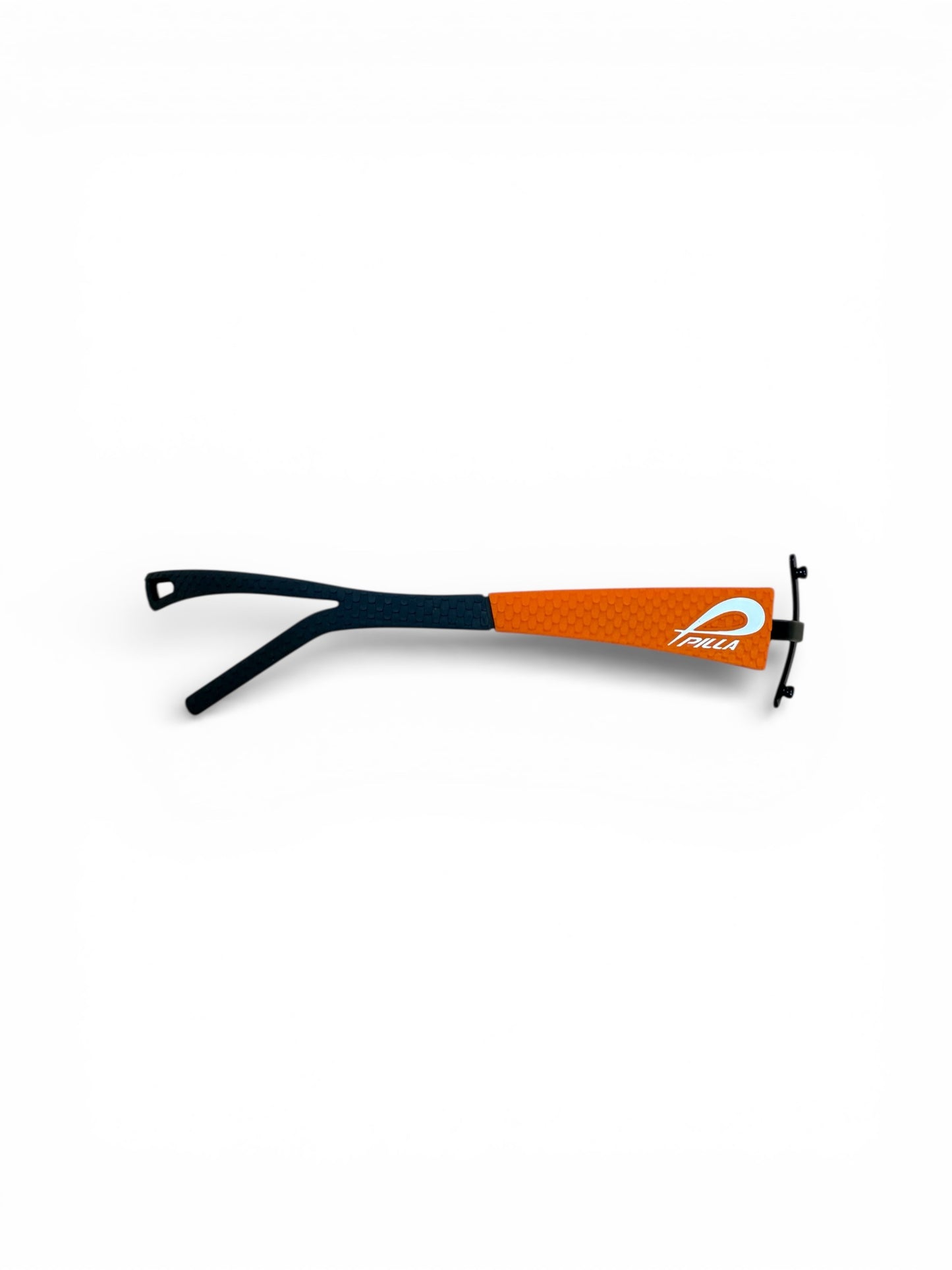 OUTLAW X6 RUBBER TREAD TEMPLES - Orange & Black