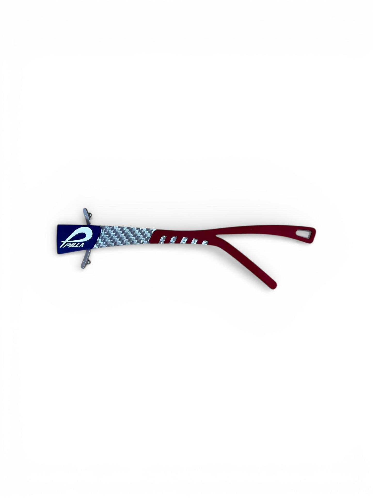 OUTLAW X6 FORK TEMPLES - Red, gray, blue carbon fiber