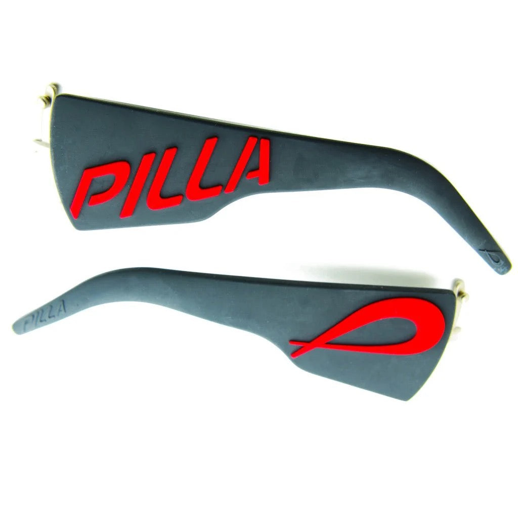 OUTLAW X6 XW TEMPLES - Red & Gray